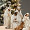 Glitzhome® Ivory Resin Nativity Figurine Set